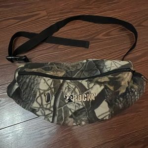 Rocky Camouflage fleece hunting Fanny pack